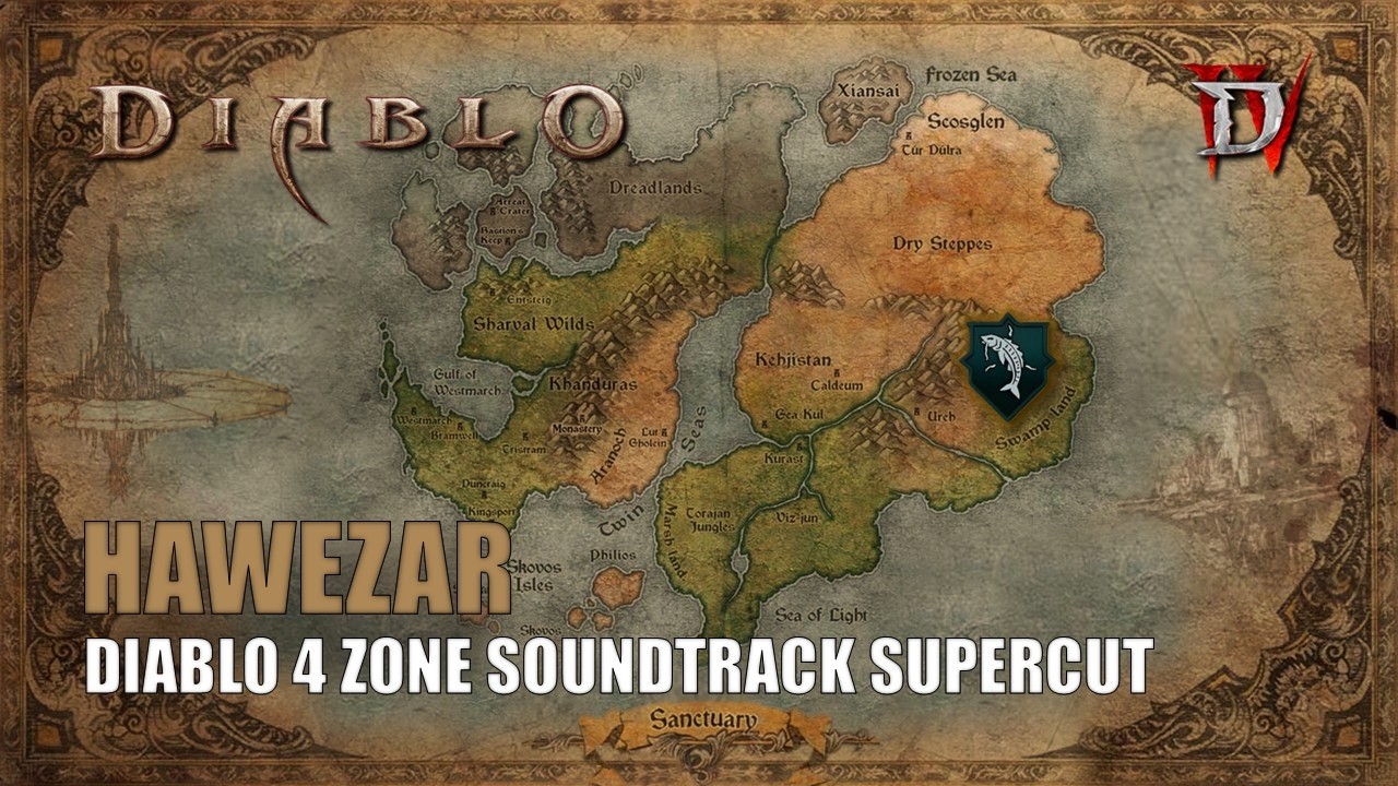 Diablo 4 Soundtrack Hawezar Zone Music Supercut