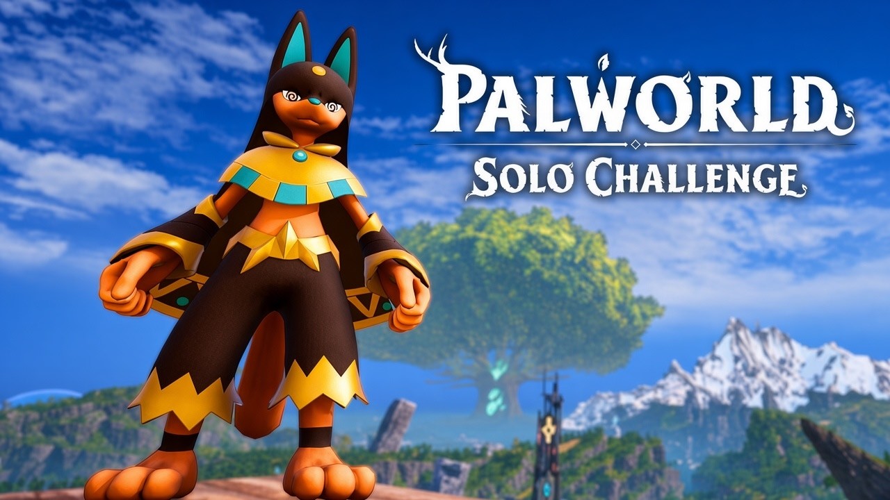 Just How Good Is Anubis Really? [Palworld Solo Challenge]
