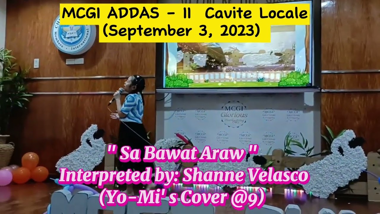 "Sa Bawat Araw" Yo-Mi' s Cover @9 (Interpreted by. Shanne Velasco) Added a Cute Whistle and Growling