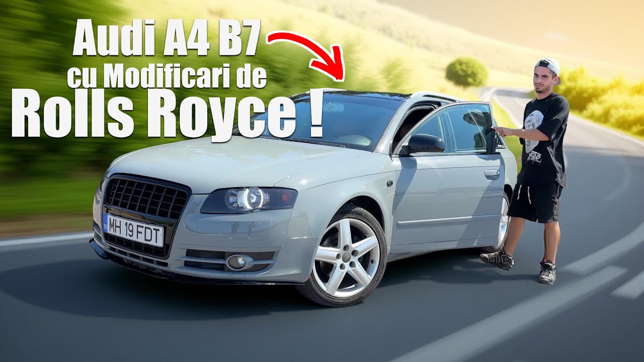 Audi A4 B7 Cu Modificari de Rolls-Royce si Apucaturi de BMW
