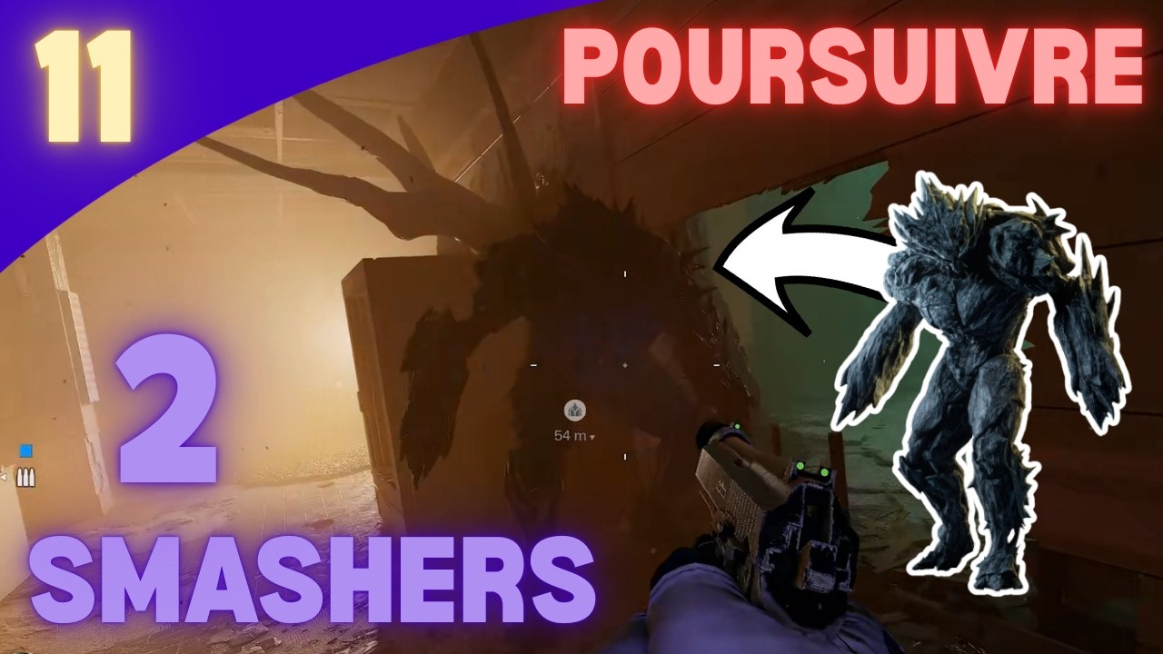 Je me fais POURSUIVRE par 2 SMASHERS - Rainbow Six Extraction │Ep11