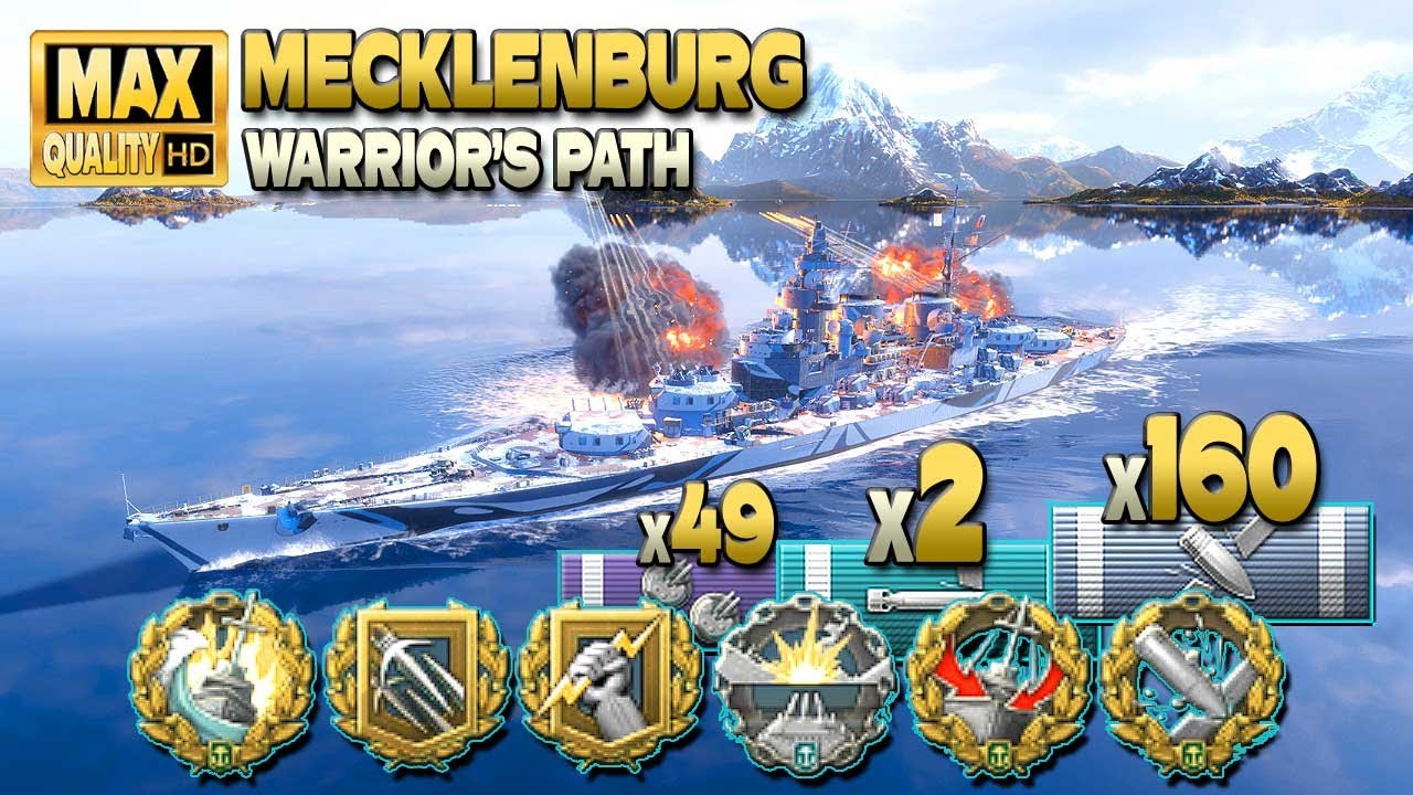 линкор «Мекленбург»: Хладнокровие на карте Путь воина - World of Warships