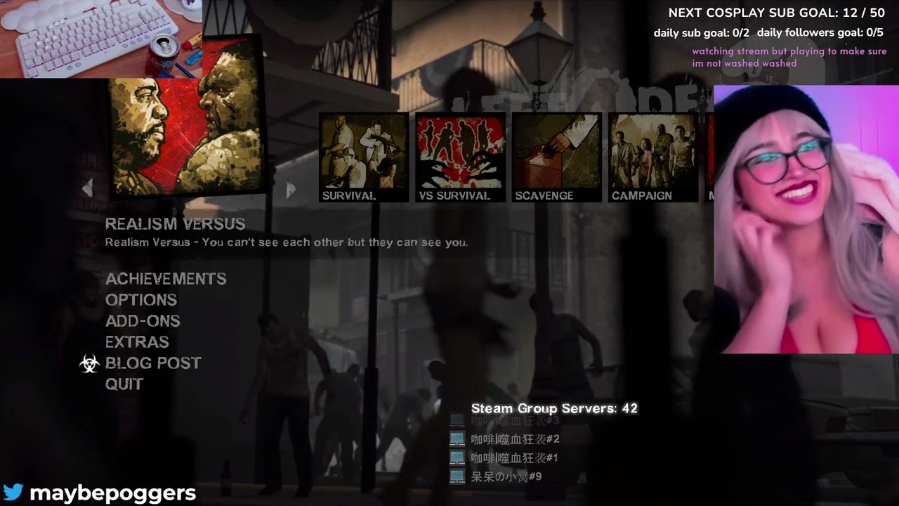 ⭐ L4D2 WITH COMMUNITY THEN DBD OPEN LOBS!!! ⭐ | !join !queue !addme !exitlag !discord !socials #