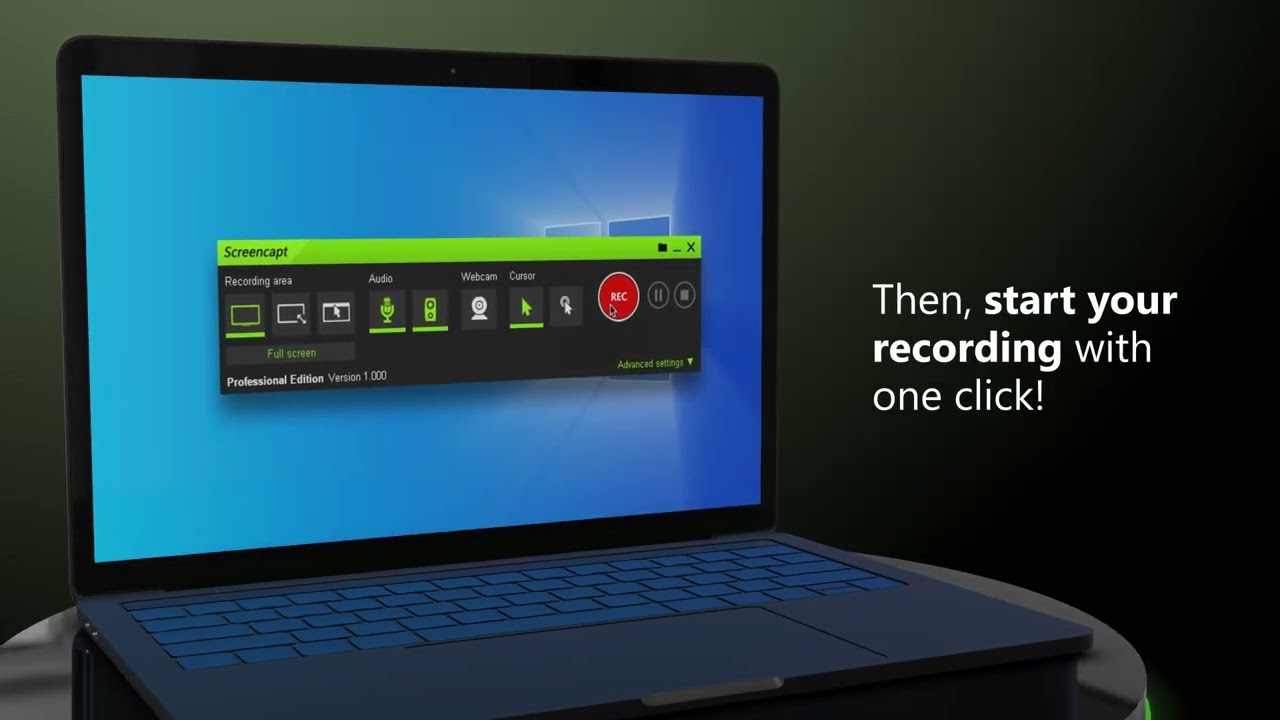 Screencapt - The Ultimate Screen Recorder for Your Screencasts