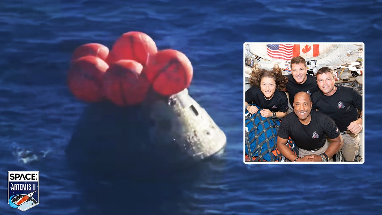 Watch live! Artemis 2 astronauts return to Earth after historic moon mission