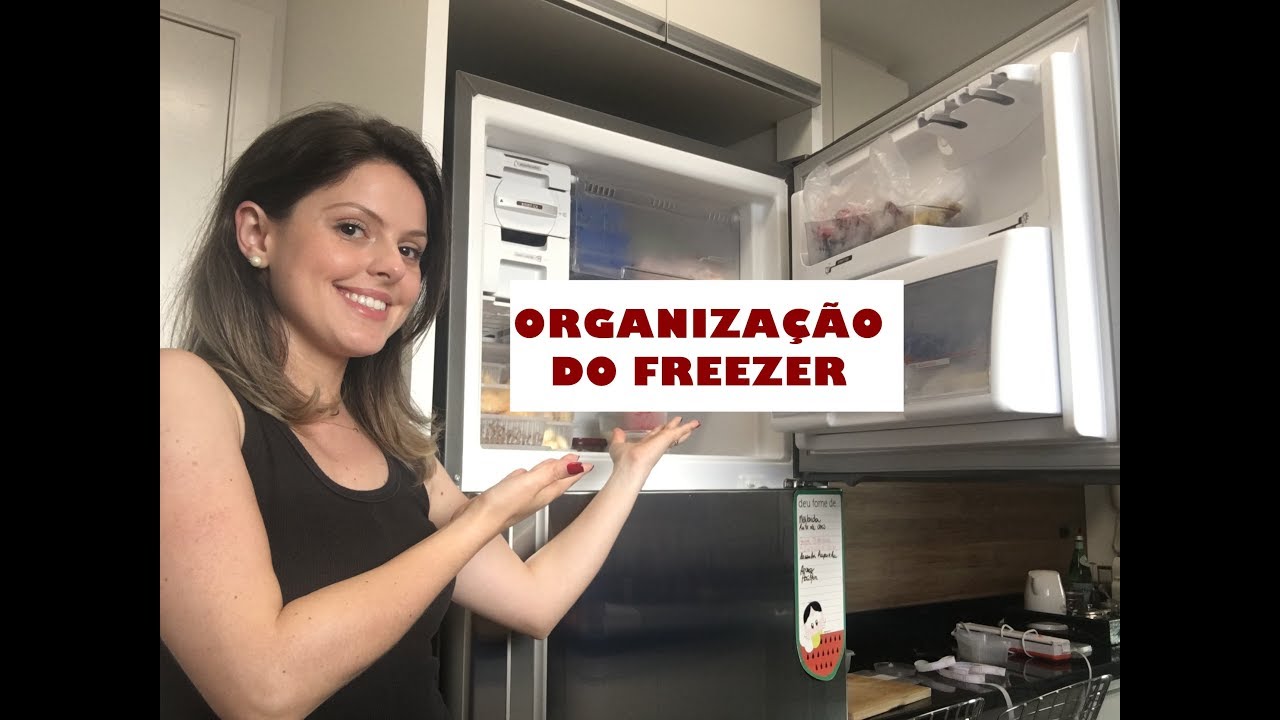 ORGANIZAÇÃO DO FREEZER E MUDANÇA ALIMENTAÇÃO - Das 8 às 18h