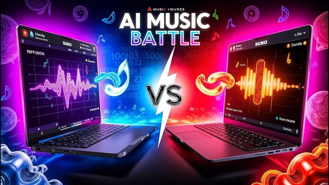 RIFFUSION AI INTELIGENCIA ARTIFICIAL QUE FAZ MUSICA DE GRA&Ccedil;A - GANHE DINHEIRO FAZENDO MUSICAS