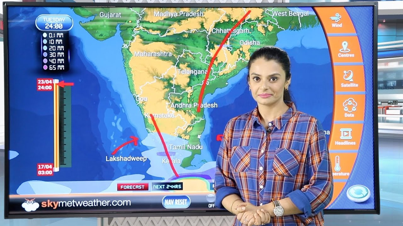 Pre-Monsoon rains in Tamil Nadu, Karnataka, Kerala and Telangana | Skymet Weather