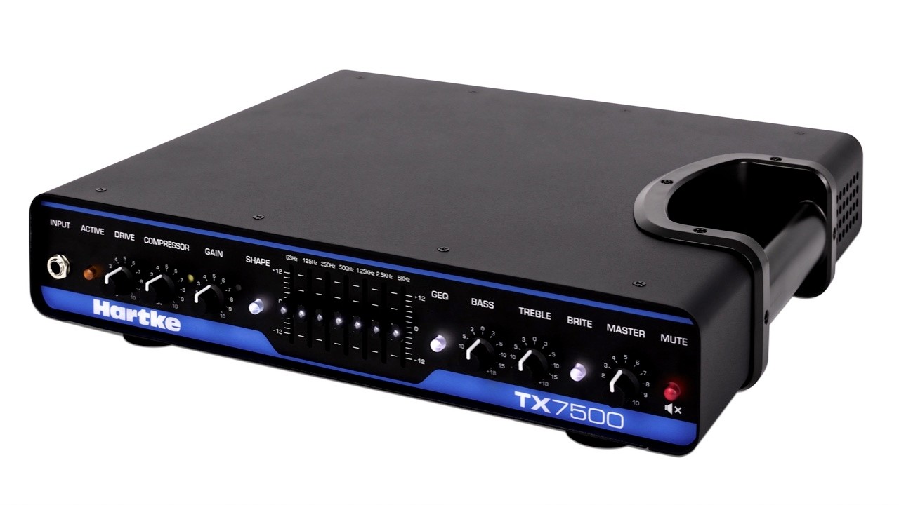 Bass Musician Magazine делает обзор басового усилителя Hartke TX 7500 мощностью 800 Вт