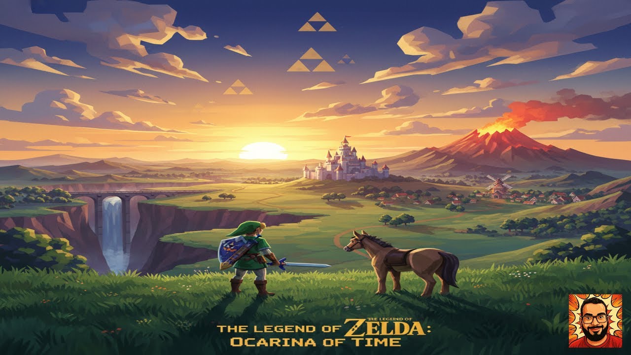 🚀 LIVE AO VIVO – Zelda 64 : Ocarina of Time! 🧱✨