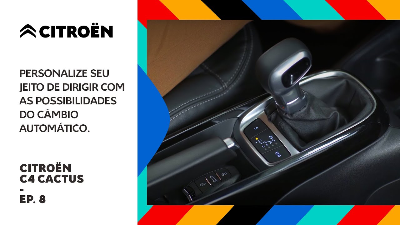 Novo SUV Citroën C4 Cactus - Câmbio Automático