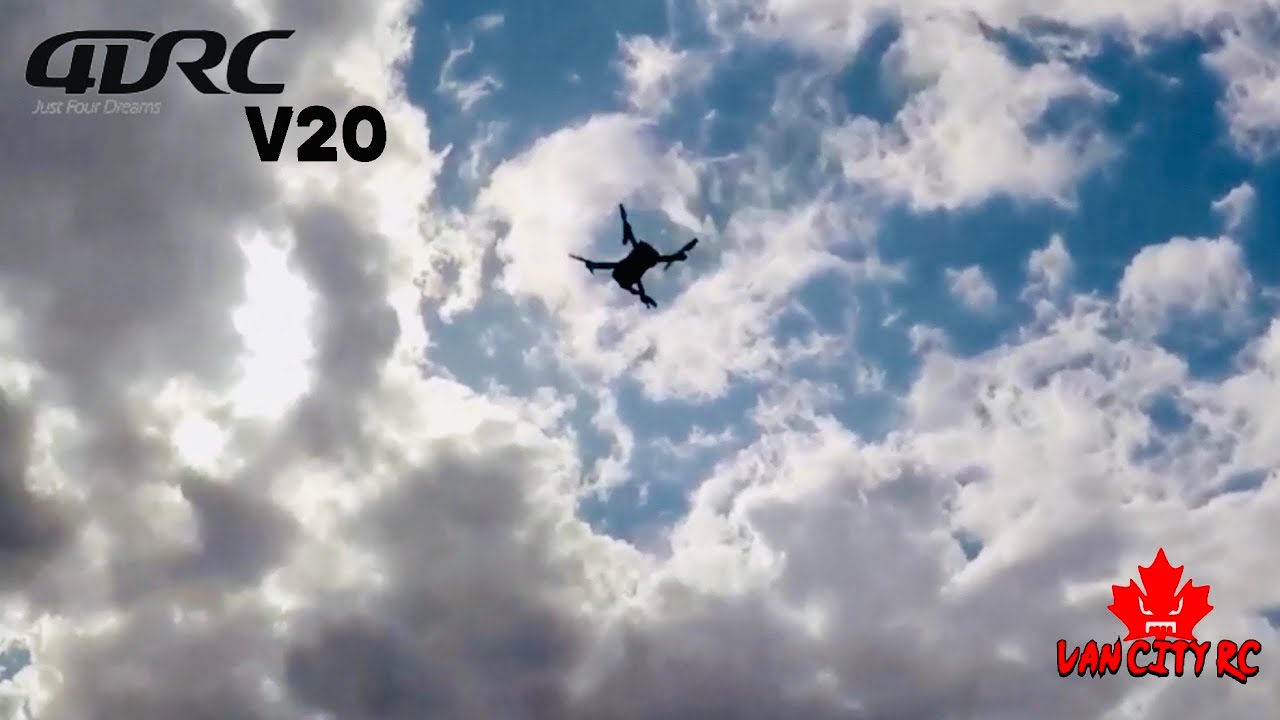 4DRC V20 MINI Camera Drone Flight Review
