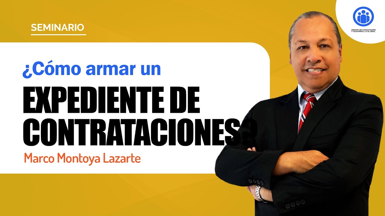 Como armar un expediente de Contrataciones