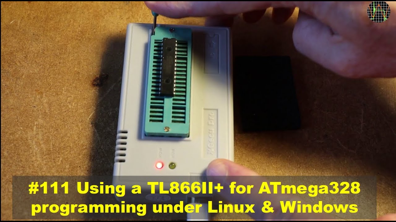 #111 Using a TL866II+ for ATmega328 programming under Linux & Windows