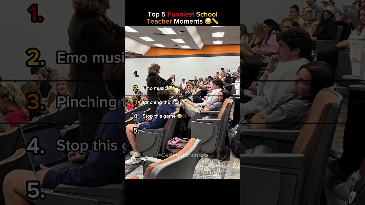 Top 5 Funniest School Teacher Moments (Class Was Done!) 😂✏️