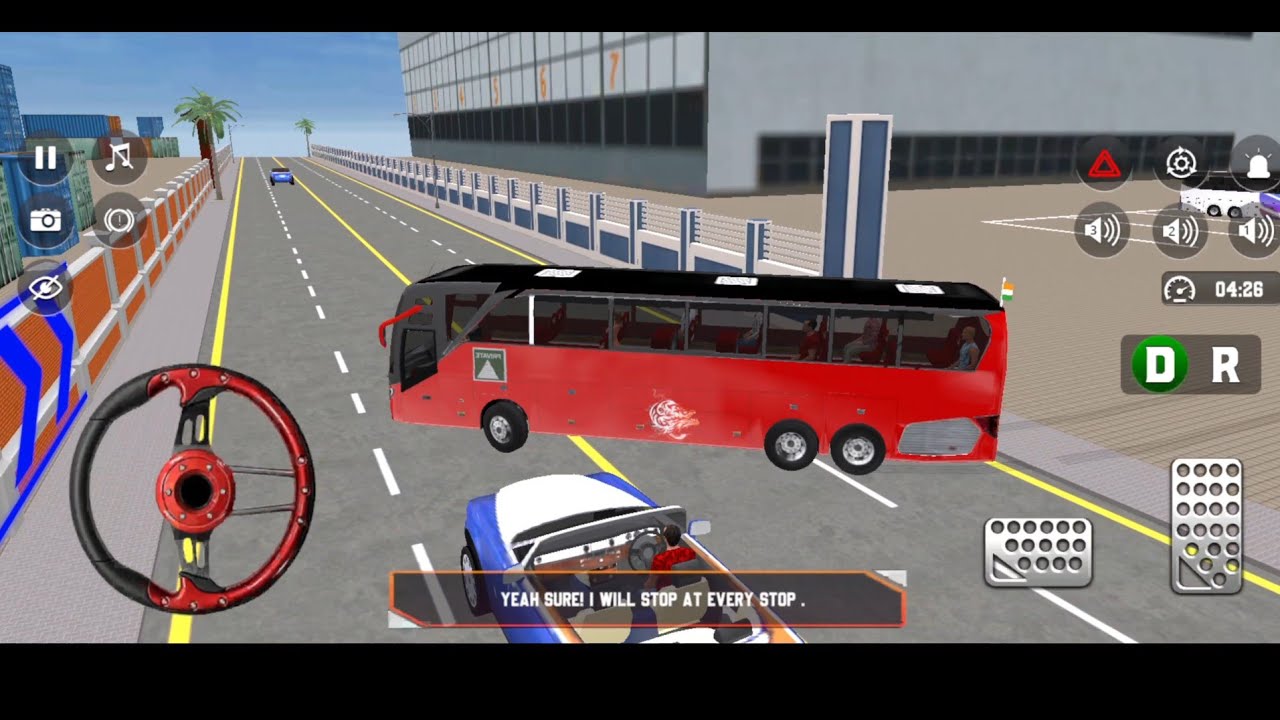 EURO COACH BUS SIMULATOR ||💥New Bus🚍 Coach City Driving👮 2026