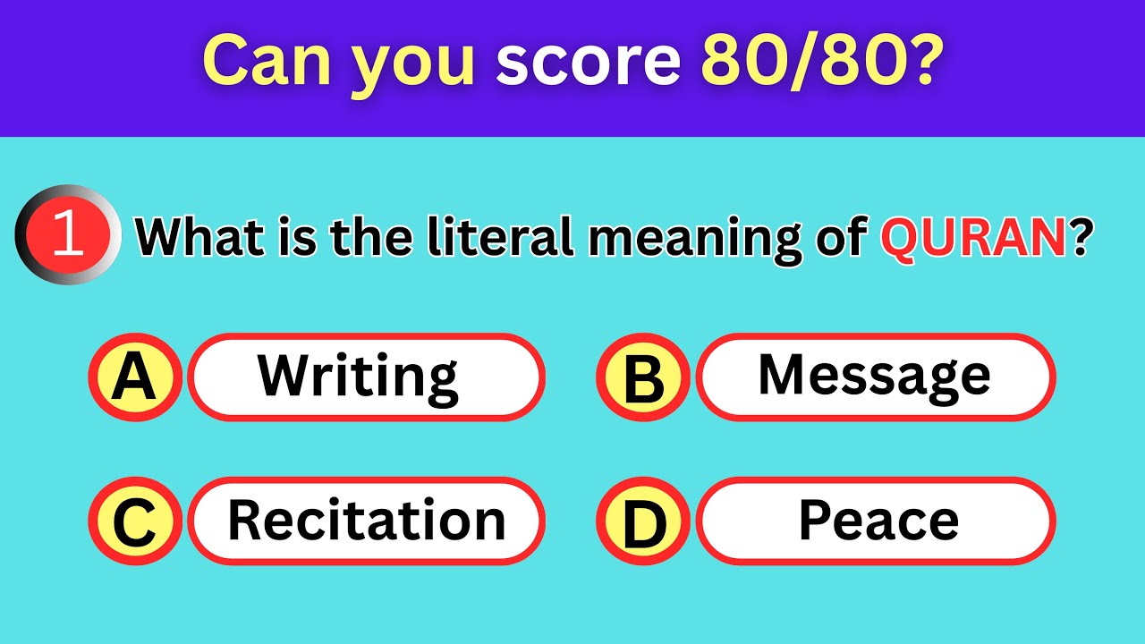 Islamic Studies MCQs | Islamic GK for Exams (With Answers)