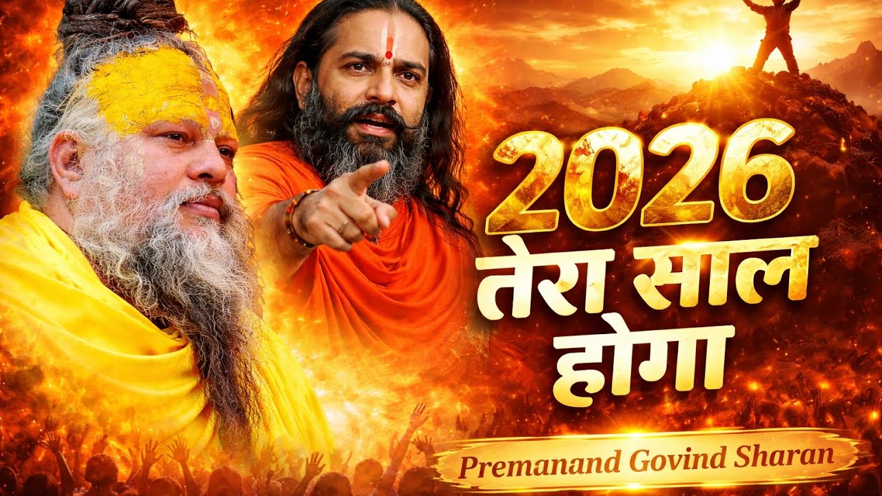 2026 तेरा साल होगा | Premanand Govind Sharan Ji Maharaj | New Year Motivation Audio Book