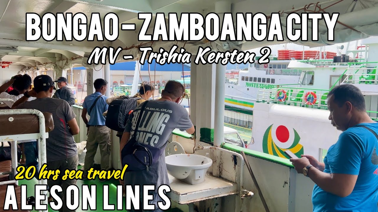 20 hours sea travel Bongao - Zamboanga city | Tawi Tawi travel vlogs & itinerary for solo travelers