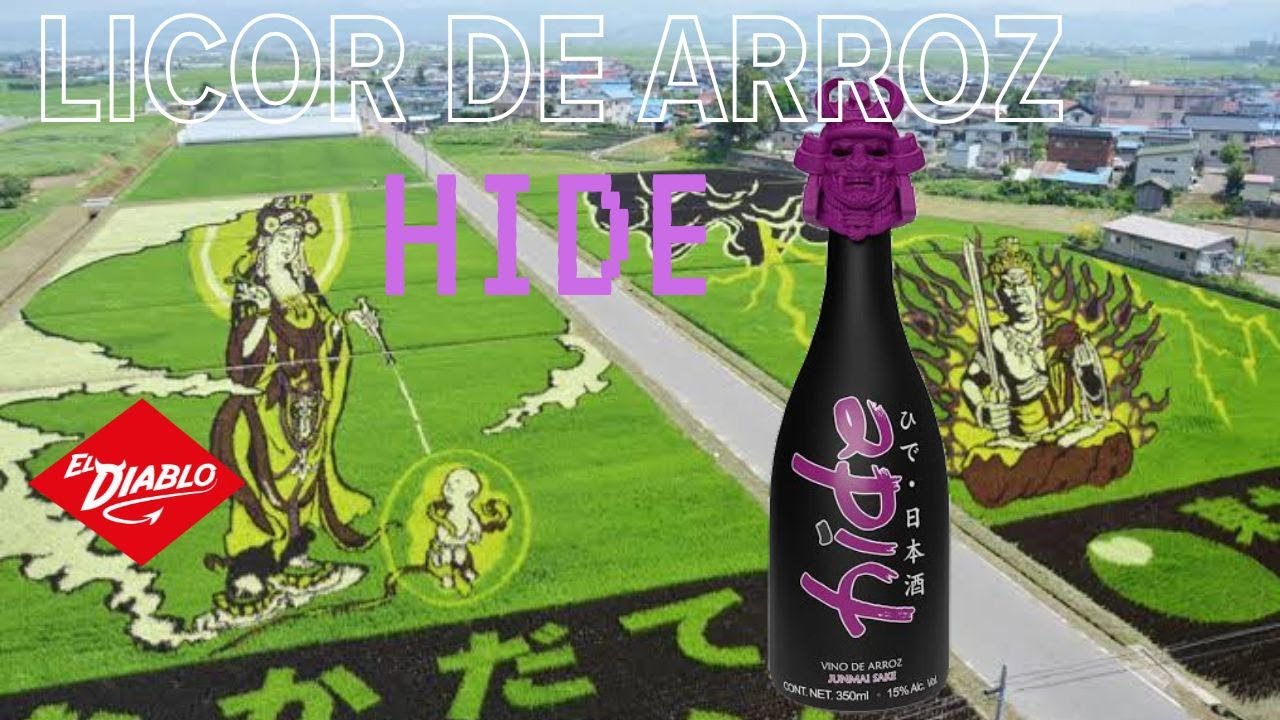 El licor de arroz más famoso en el mundo HIDE junmai sake