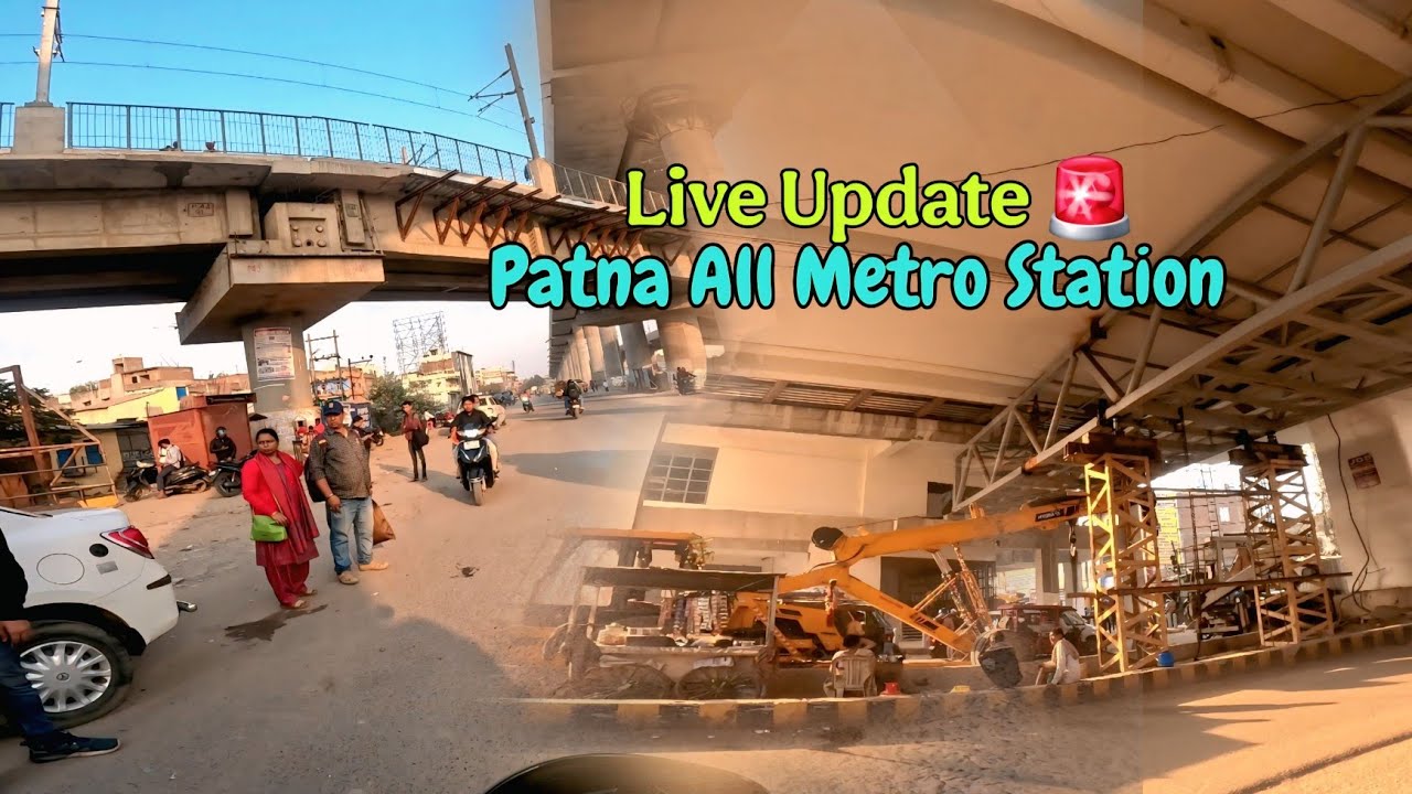 OMG!😱 Ye Kya Ho Gaya Metro Station Construction Work👷‍♂️ Latest Ground Report 📍