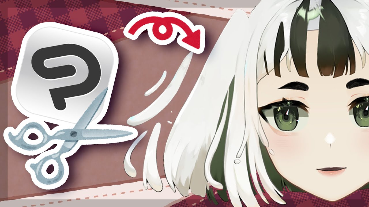 как рисовать и вырезать/разделять VTuber для Live2D — ДЛЯ АБСОЛЮТНЫХ НОВИЧКОВ [Clip Studio Paint]