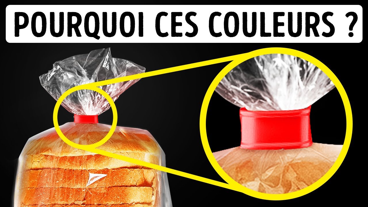 Voilà Pourquoi Les Fermetures du Pain Sont Colorées