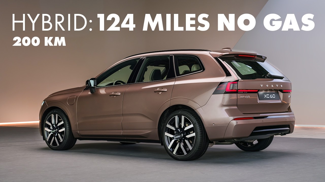 VOLVO XC60 2028: hybryda plug-in o zwiększonym zasięgu