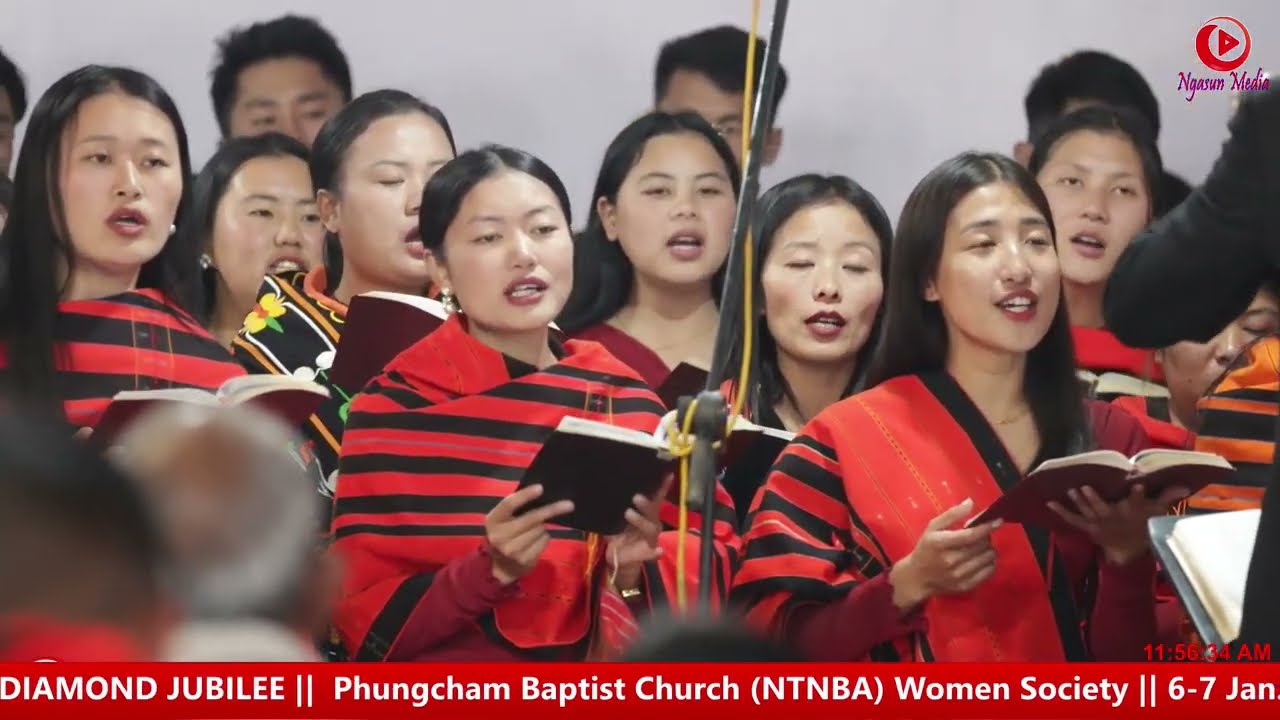 Ngashun khokharum | 75th Diamond Jubilee | Baptist Women Society  | Pungcham  Baptist Church (NTNBA)
