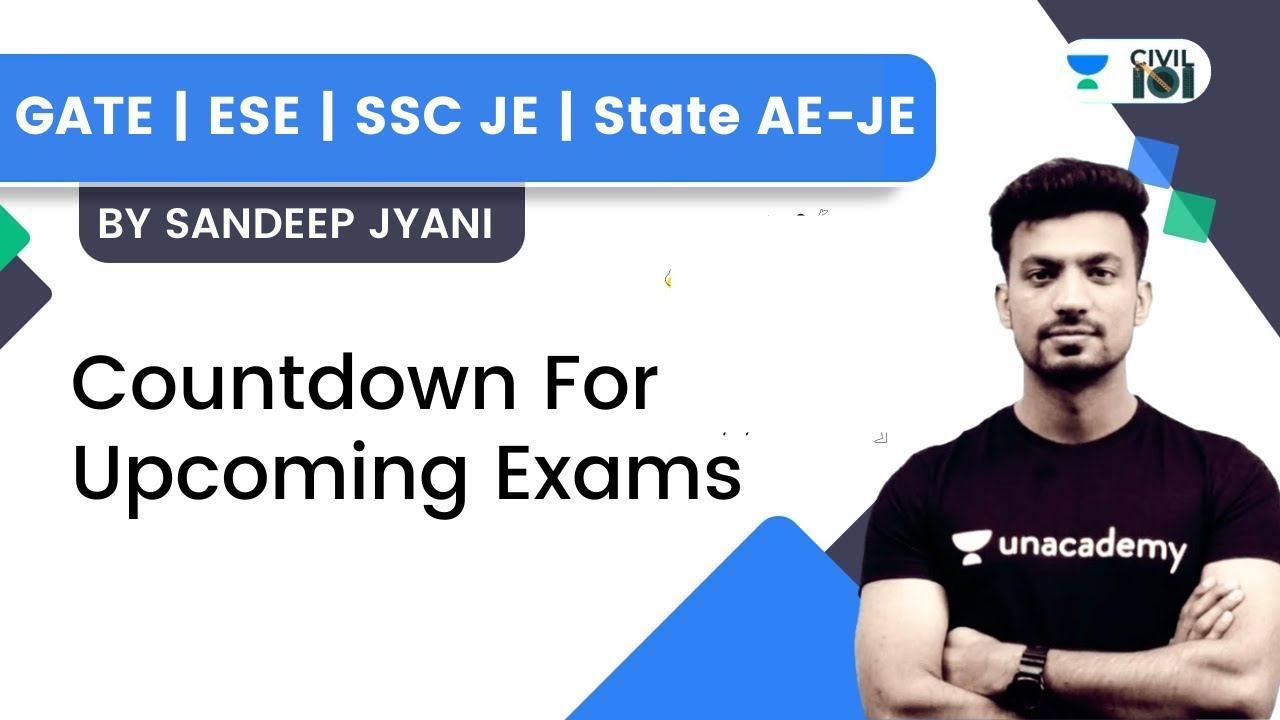 Countdown For Upcoming Exams | Sandeep Jyani | Civil 101