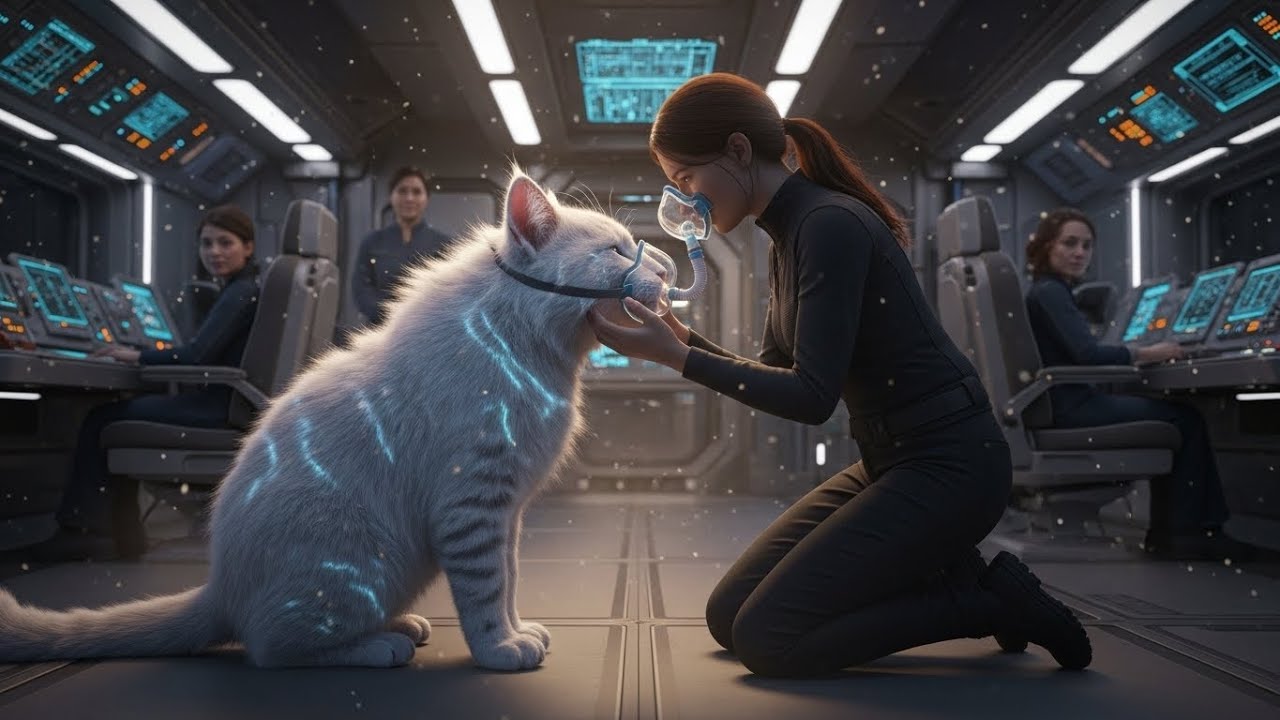 The Human Gave Her Oxygen Mask to the Cub Cat — The Ship Logged “New Primary Life First