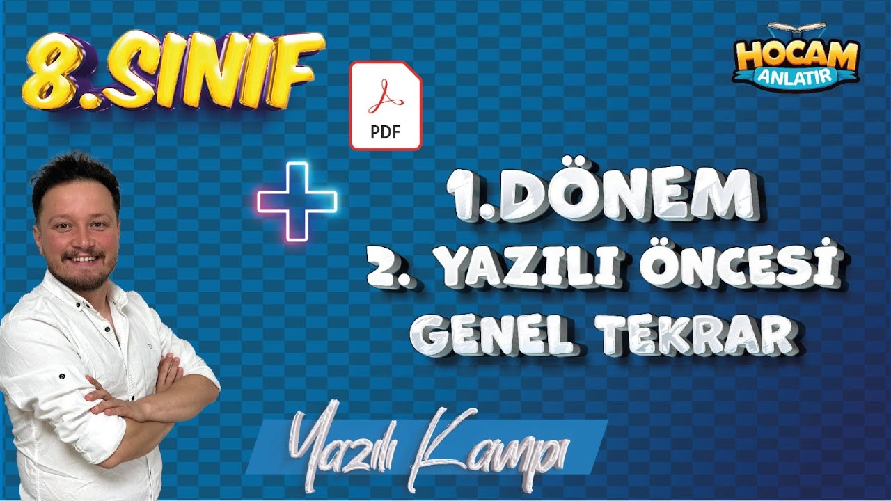 8. Sınıf Matematik | 1. Dönem 2. Yazılı Genel Tekrar