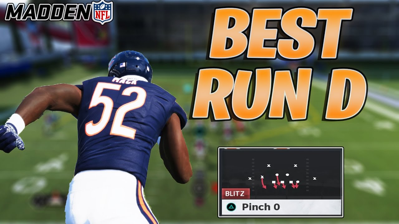 HOW TO STOP THE RUN IN MADDEN 22!!!! BEST RUN DEFENSE IN MADDEN 22!!!
