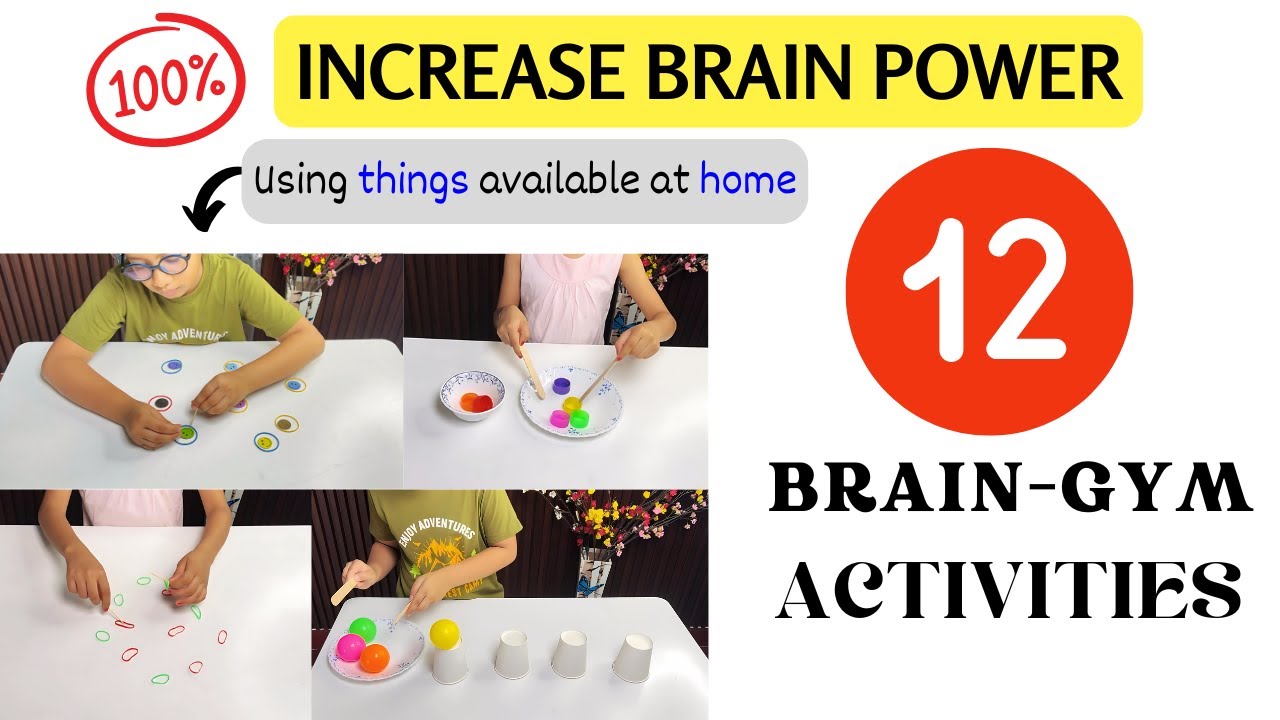 12 Brain gym Activities For Kids | Brain Gym (Age 3+)