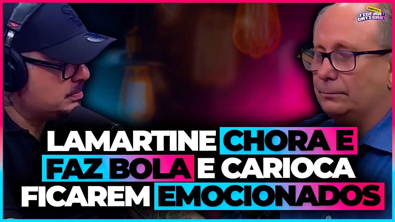 LAMARTINE se EMOCIONA AO VIVO!