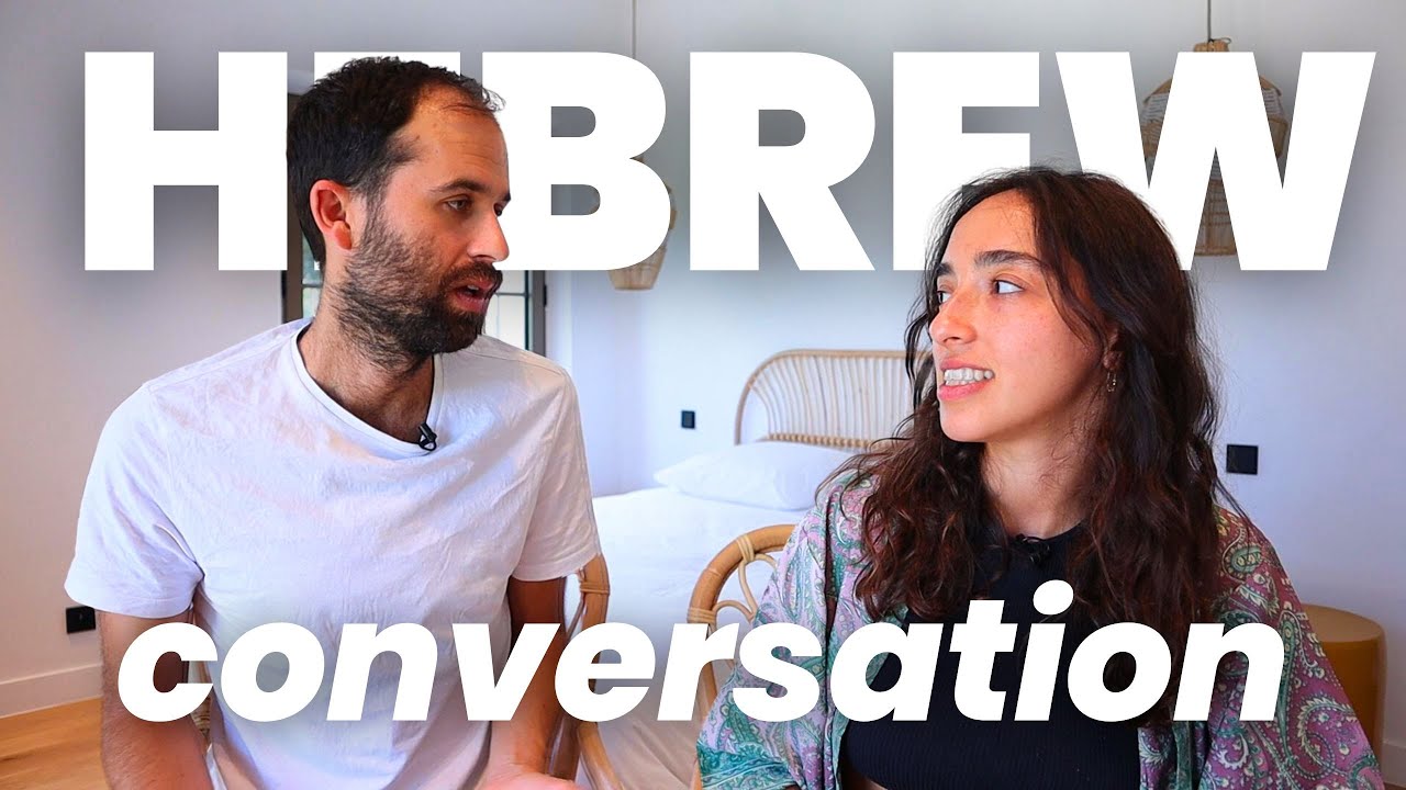 Intermediate HEBREW conversation about PREGNANCY and BIRTH in Israel🤰