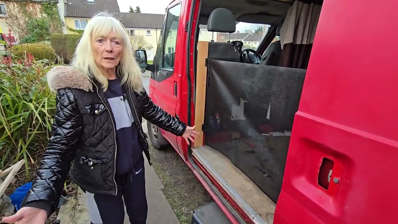 Van Life Upgrade: Installing a 70'' Retractable Dog Gate for Safety & Convenience