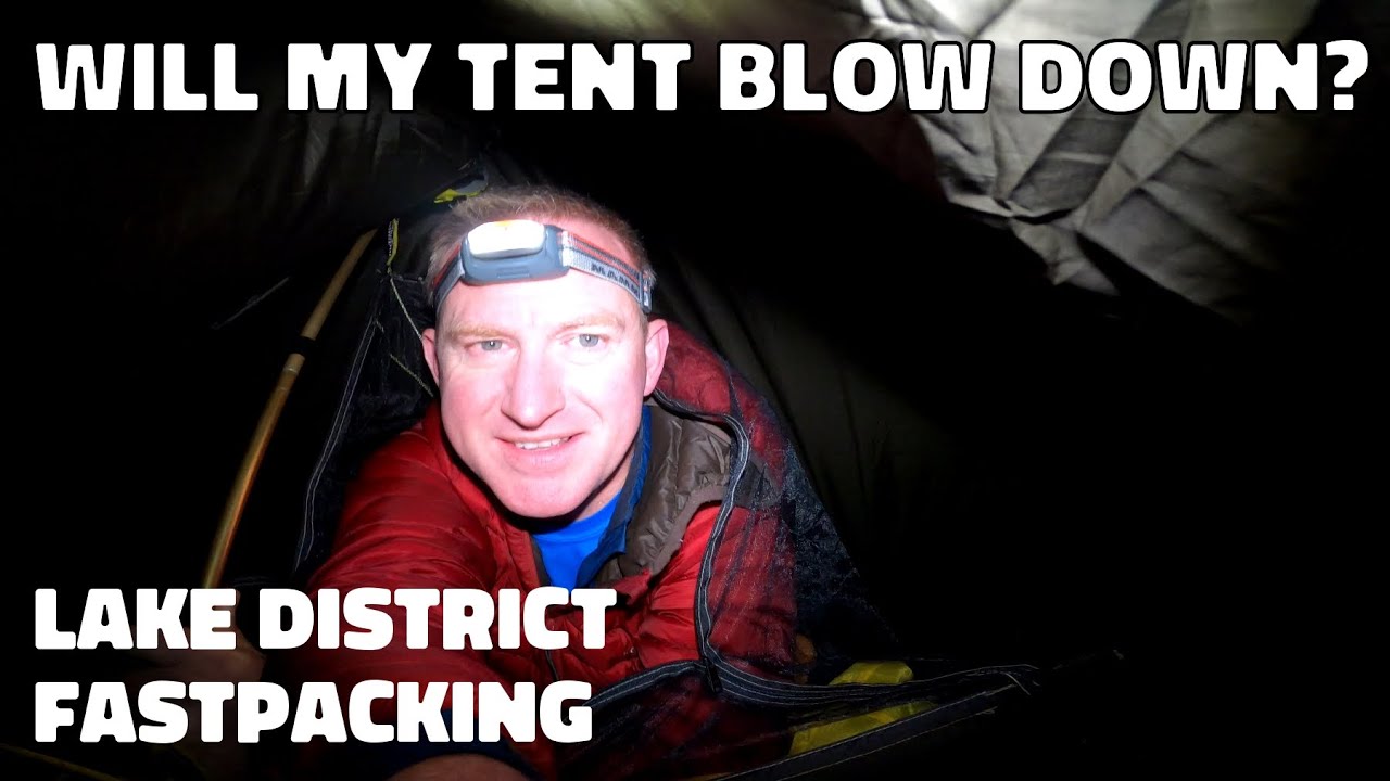 Fastpacking the Kentmere Round in the dark // English Lake District  // wild camp