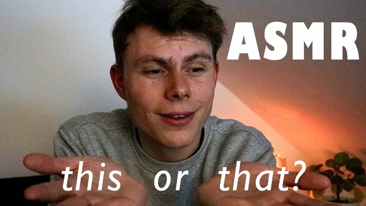 ASMR – Would You Rather? 🤔 Close-Up Whispering
