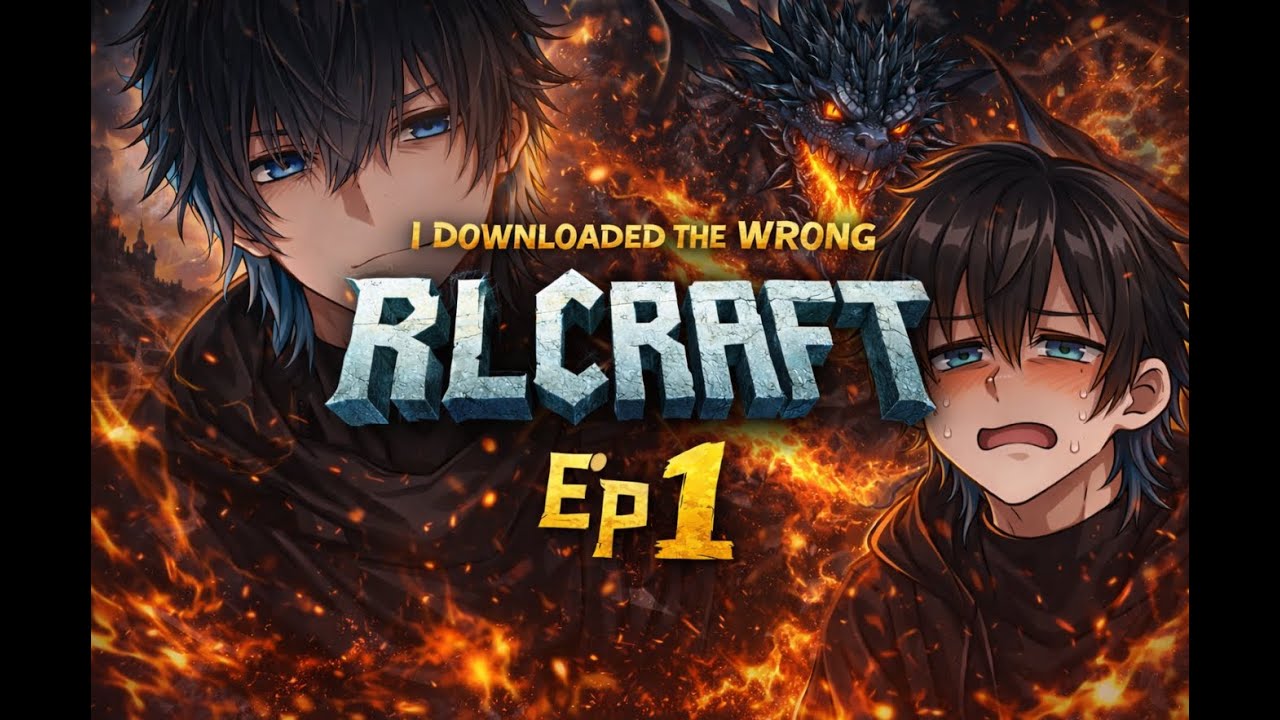 I Downloaded the Wrong Minecraft… It's RLCraft 💀 | Episode #1 LIVE