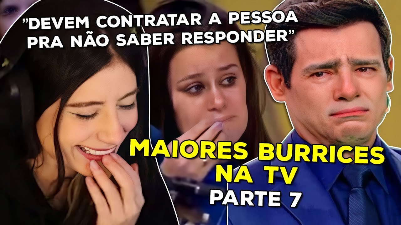YAYAH REAGE: MAIORES BURRICES DITAS NA TV PARTE 7 (FALA DE TUDO) | Yayah Clipes