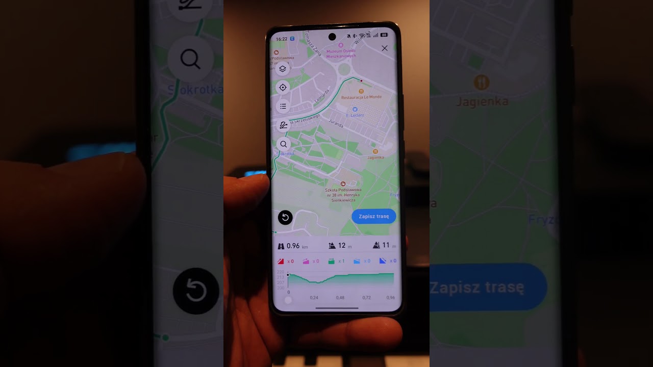 Jak tworzymy trasę nawigacji w Amazfit Active Max?