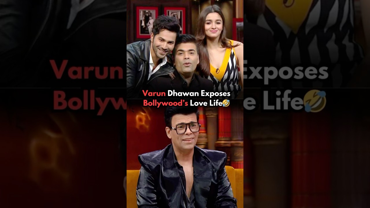Alia Bhatt Stunned as Varun Dhawan Picks Ranbir Kapoor🤣Karan Johar #aliabhatt #karanjohar #bollywood