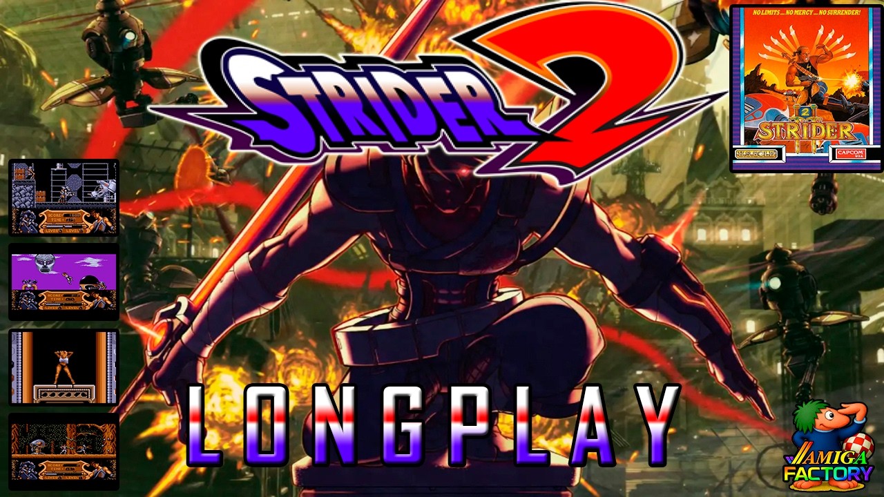 Longplay STRIDER II - AMIGA - Comentado 720