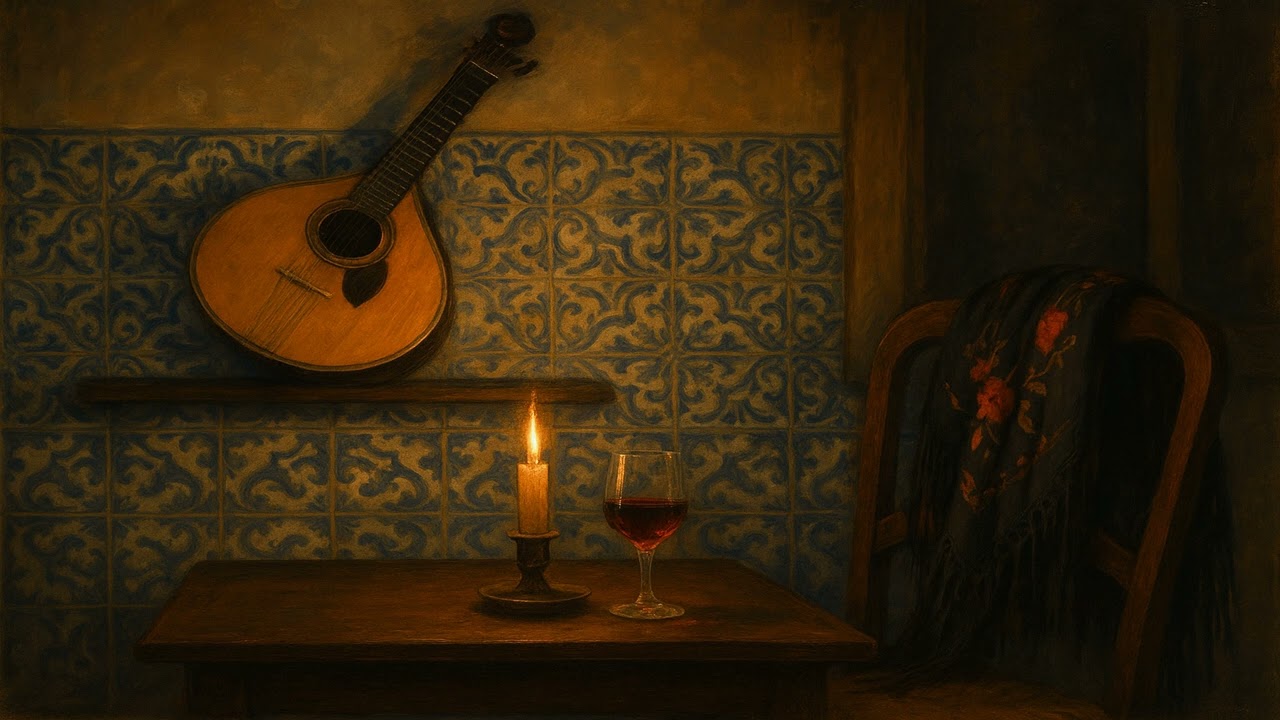 Uma Casa Portuguesa 🕯️ Fado in the rain | Dark Academia 🌧️