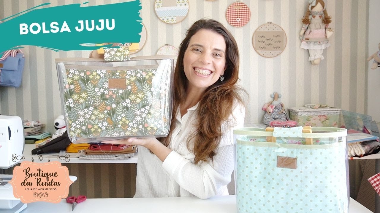 COMO FAZER A BOLSA JUJU 3 em 1 :: PAP 6 BOUTIQUE DAS RENDAS