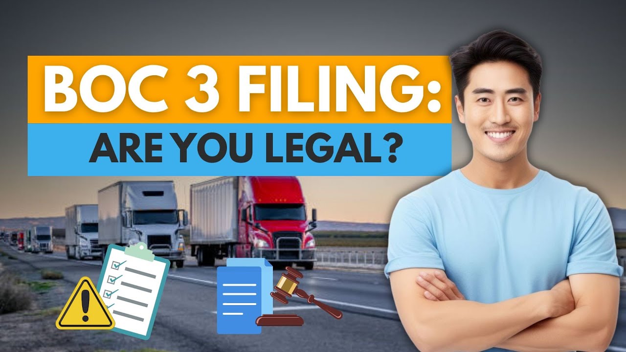 BOC-3 Process Agent EXPLAINED: What Every Trucking Company MUST Know in 2025!