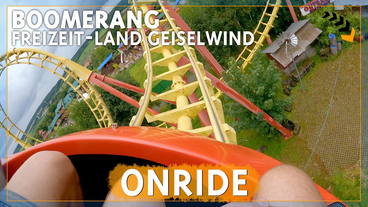 Boomerang - Freizeit-Land Geiselwind | Vekoma | Boomerang | POV