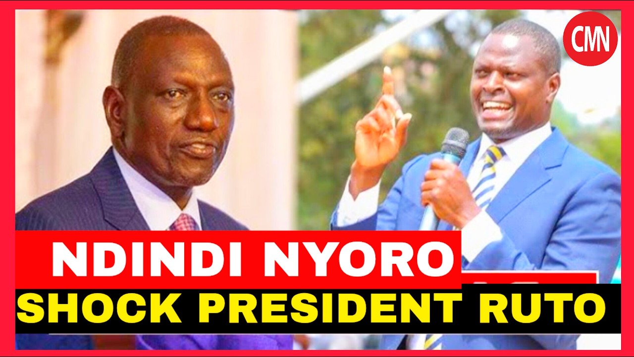 LIVE :NDINDI NYORO SHOCK RUTO ECONOMIC SYMPOSIUM