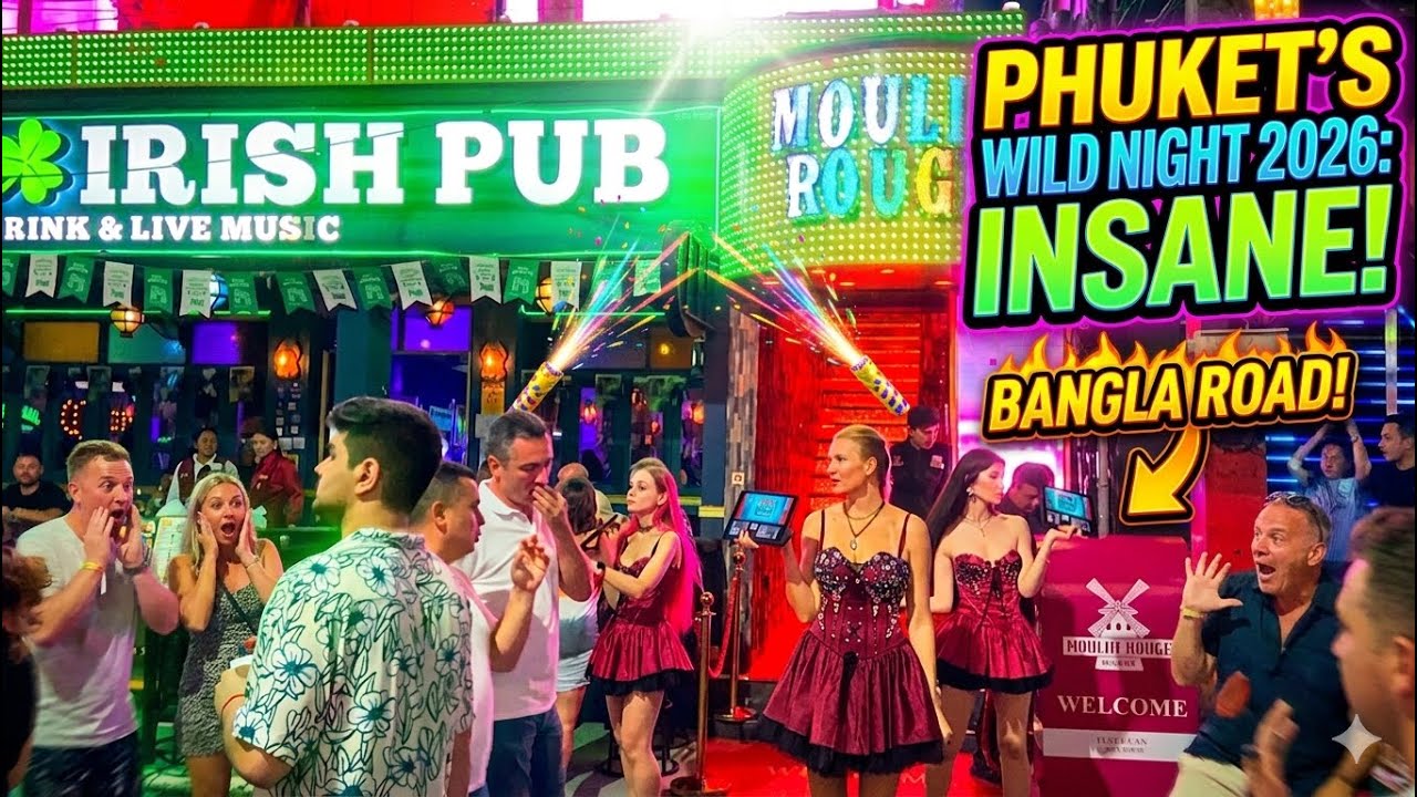 4K HDR | Bangla Road 2026: The Ultimate Walking Street Experience| nightlife Patong Phuket Thailand 